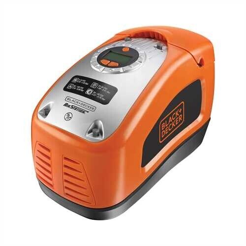 Black&Decker Compressore aria portatile 11 BAR Air Station Auto Moto Bici ASI300