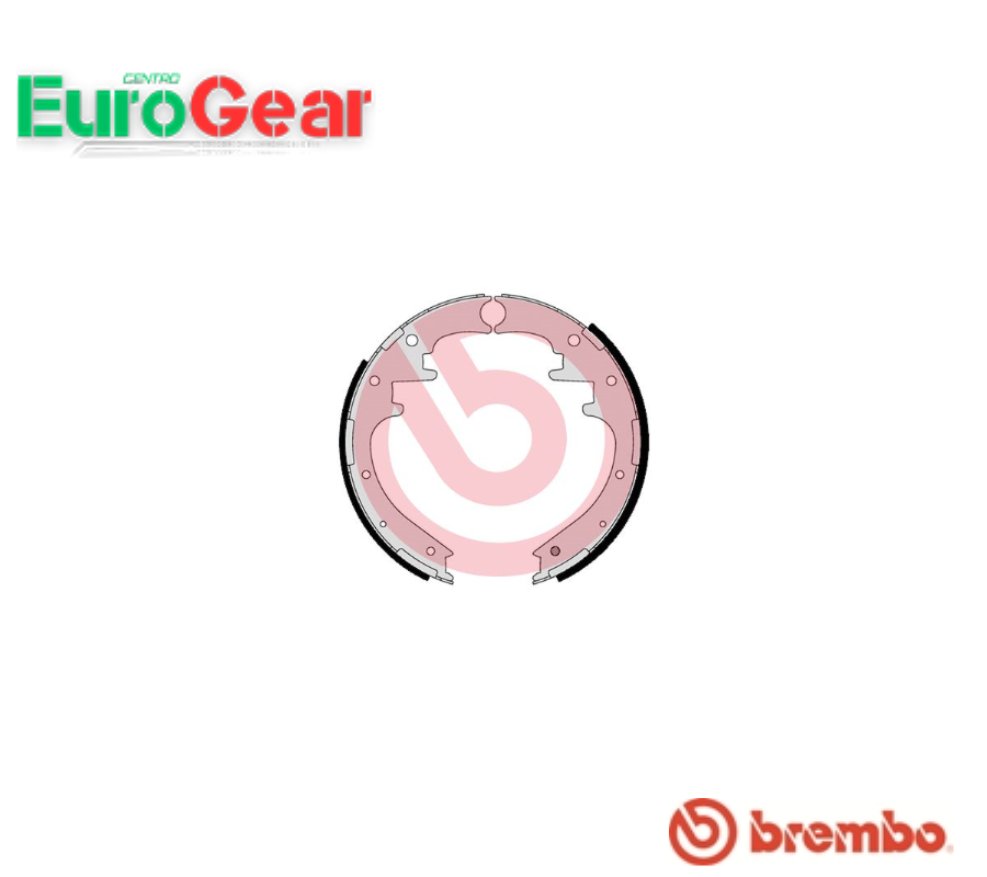 Kit Ganasce Freno Brembo S 24 554 for Ford / Ford Usa