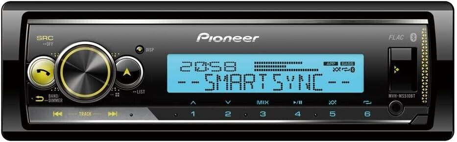 Pioneer Marine Stereo USB/BT/1-DIN