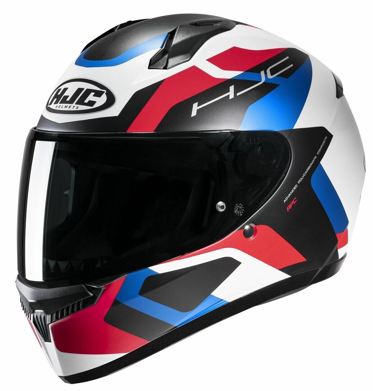 CASCO HELMET MOTO INTEGRALE HJC C10 TINS MC21 NERO BLU ROSSO TG XL