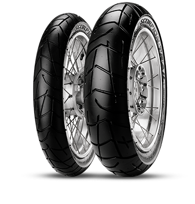 Gomme Moto 120/70 ZR19 Pirelli 60W SCORPION TRAIL II pneumatici nuovi