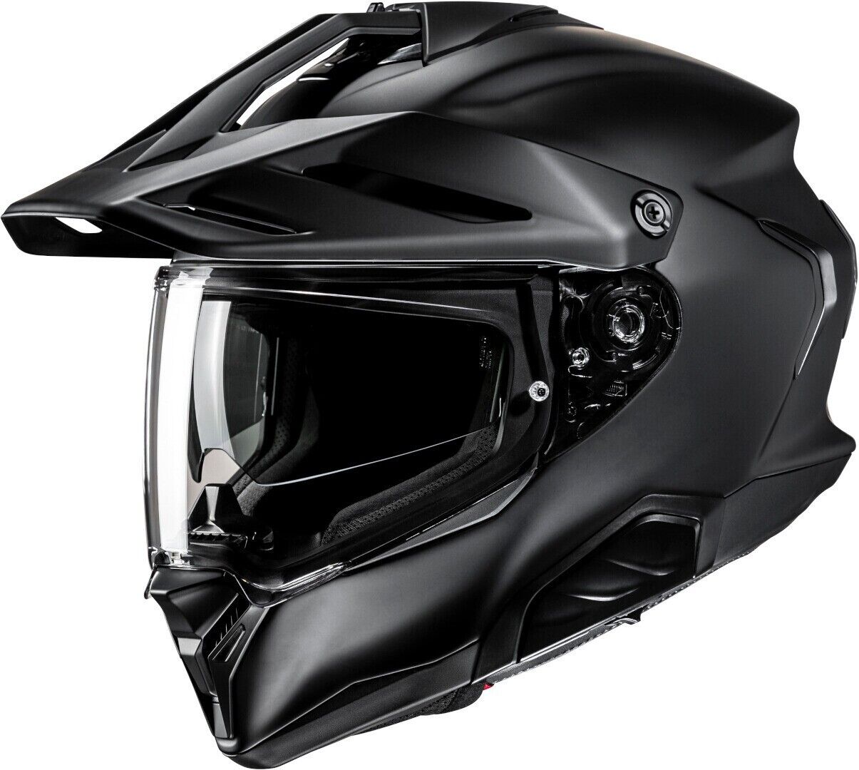 CASCO MOTO INTEGRALE FIBRA DUAL HJC RPHA60 SEMI FLAT BLACK NERO OPACO TG XL
