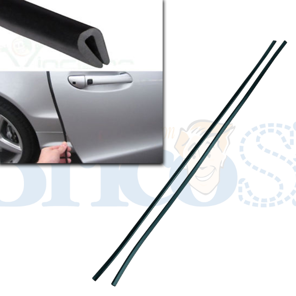 BOTTARI SALVAPORTA ESTERNO AUTO PROTEZIONE PORTIERE 2PZ 65 CM PARACOLPI SOFT