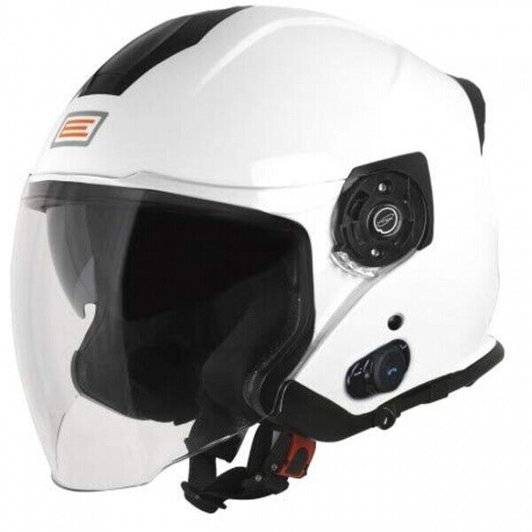 Casco Origine Palio 2.0 Bianco Con Sistema BT2 Bluetooth Interfono Taglia M