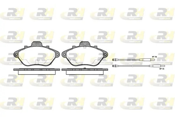 Pastiglie freno Assale anteriore 2310.14 ROADHOUSE per CITROËN XM XM Break