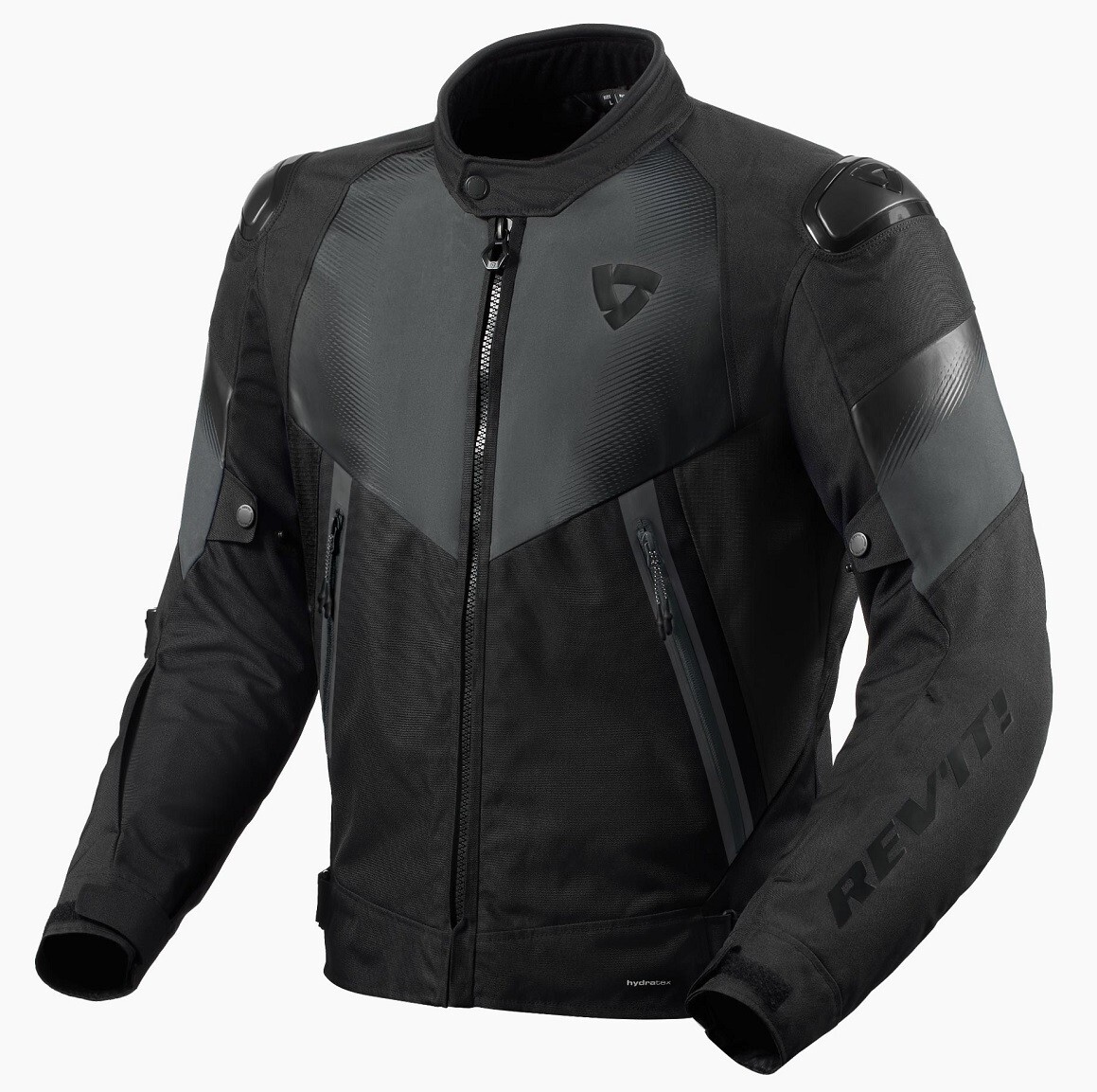 GIACCA JACKET MOTO REV'IT REVIT CONTROL H2O BLACK ANTRACITE IMPERMEABILE TG M