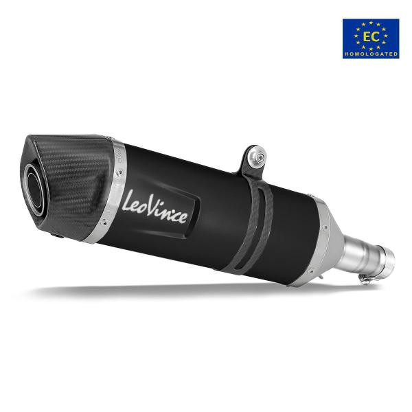 Leovince LV ONE EVO exhaust black approved Honda CB750 Hornet 2023-2024
