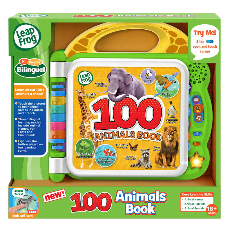 Libro LeapFrog 100 animali