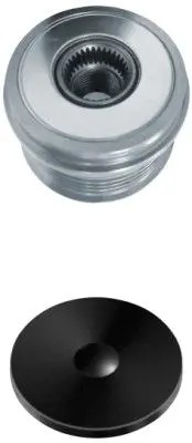Frizione alternatore puleggia Senso rotazione orario 9XU 358 039-101 HELLA