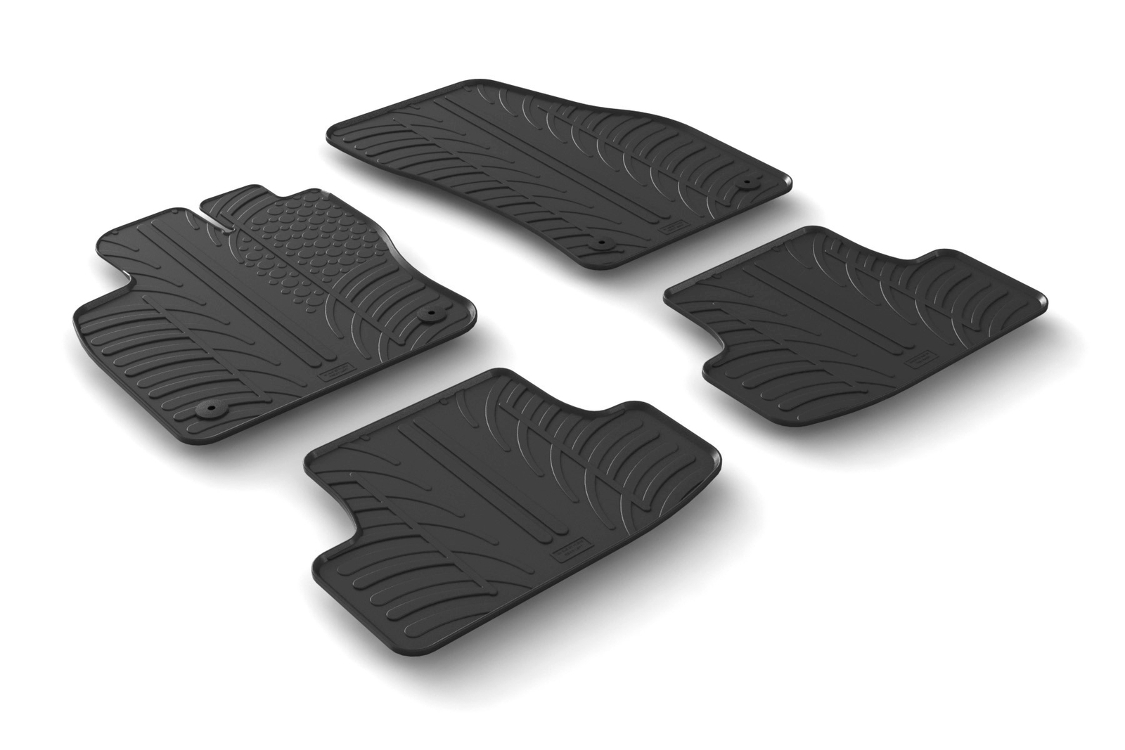 Set tappeti su misura in gomma - compatibile per  Audi Q2 (11/16>) -  Audi Q2 (1