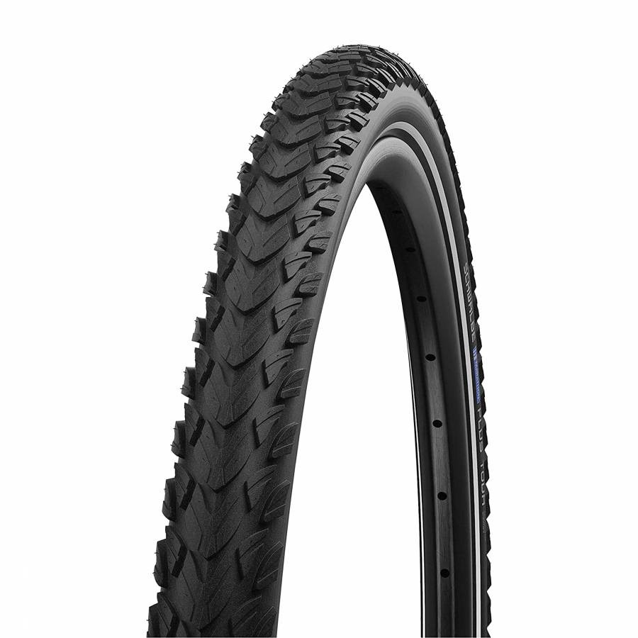 Pneumatico vtc cross 700 x 47 Schwalbe Marathon Plus Tour nero tr (47-622) rinfo