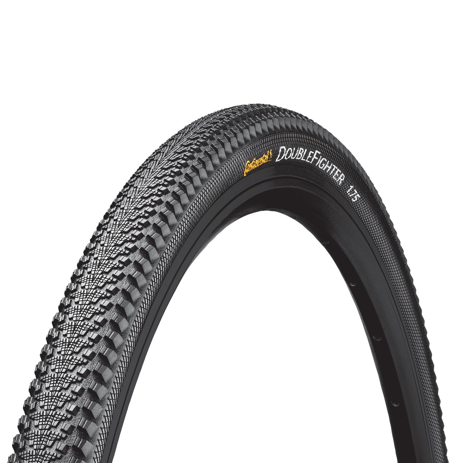 Copertura MTB 24 x 1.75 Continental Double Fighter nera TR (47-507)
