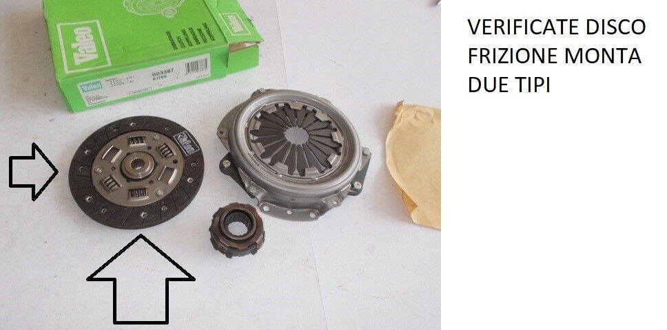 KIT FRIZIONE RENAULT RENAULT R8 1100 R5 1000  R6 1100cc X 7701464768 VALEO D160