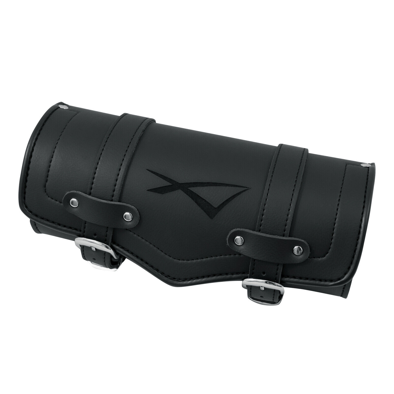 Roll Tool Bag Saddle Luggage Pannier Davidson Hi Quality Motorcycle Black