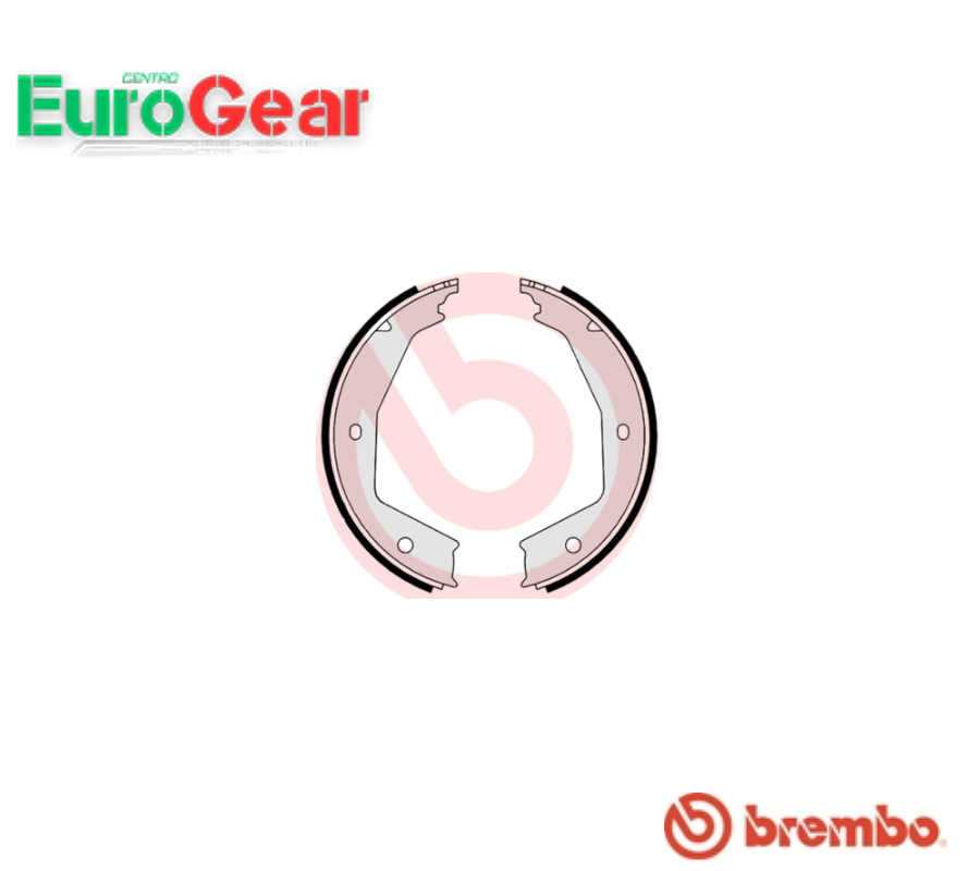 FRENO STAZIONAMENTO KIT GANASCE BREMBO S 23 554 FOR CITROËN / FIAT