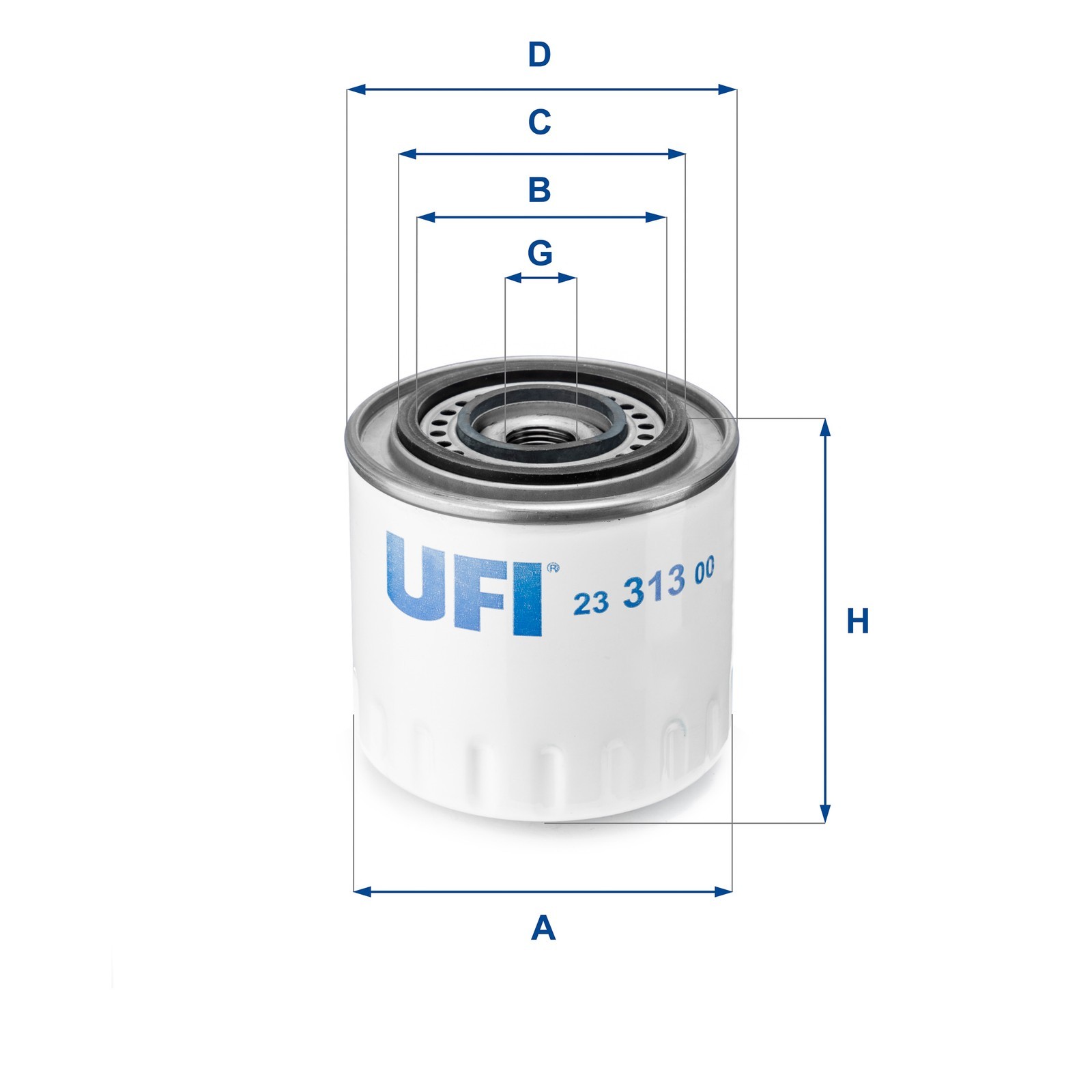 UFI 2331300 - Filtro olio