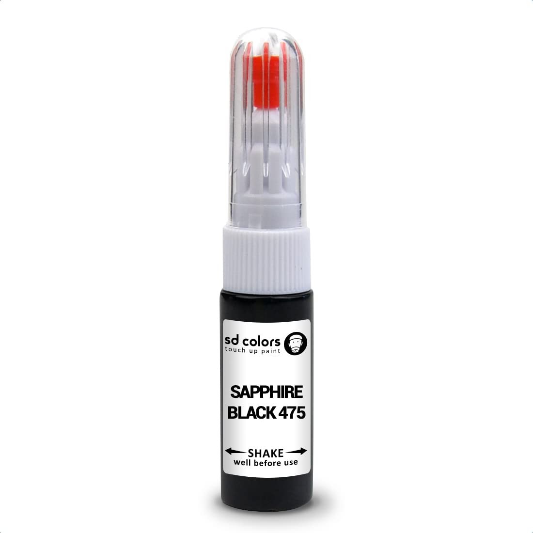 SD COLORS Zaffiri nero 475 compatibile con BMW New Touch Up Paint Pen Kit (a8s)