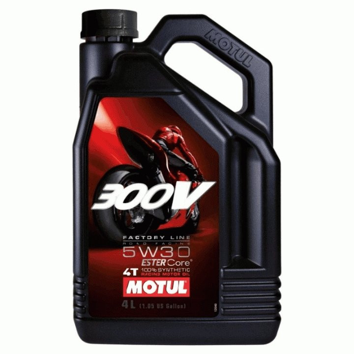 Olio Motul 300V FL Road Racing 5W-30 4L CE U
