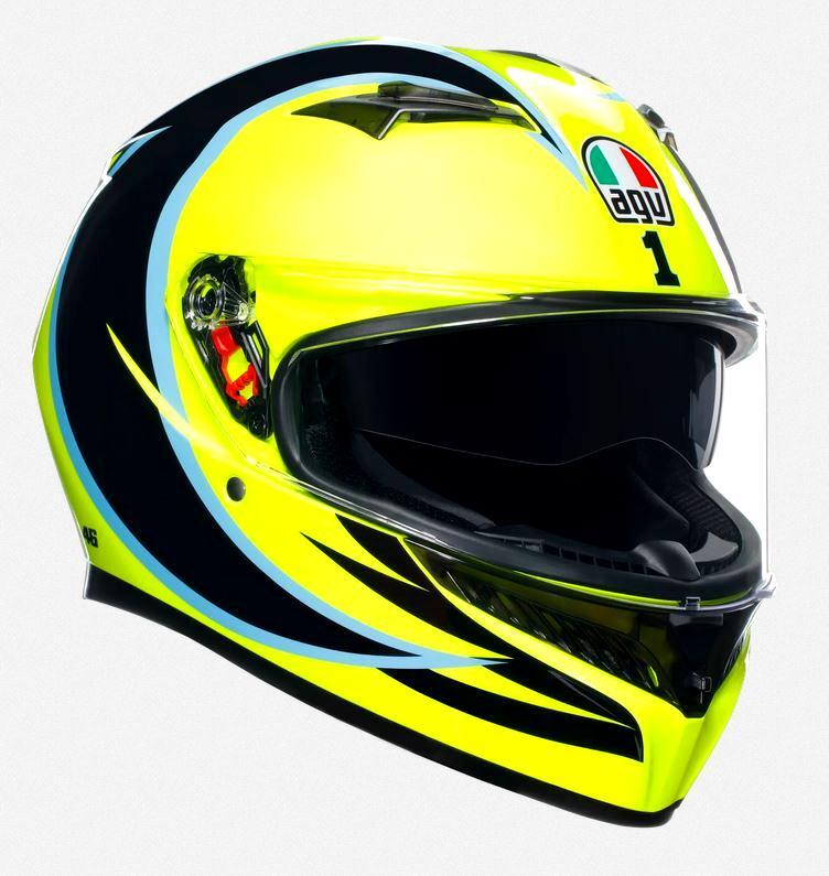 Casco integrale AGV K3 Rossi WT Phillip Island 2005 Taglia M