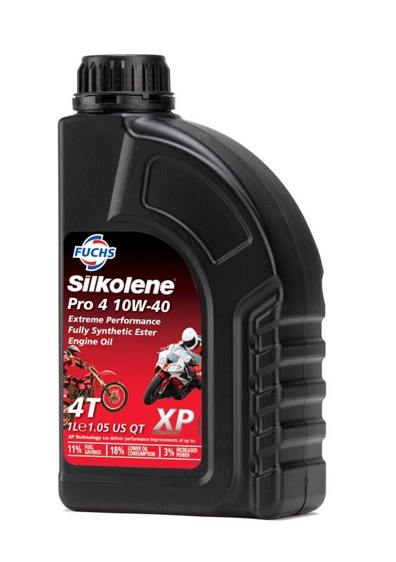 PRO 4 10W-40 XP - Olio motore 4T al 100% di sintesi con tecnologia XP 1L