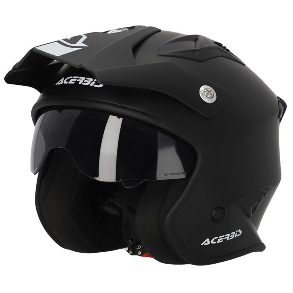 CASCO JET ARIA 22-06 NERO ACERBIS ENDURO OFF ROAD MOTARD MOTO CROSS TAGLIA M