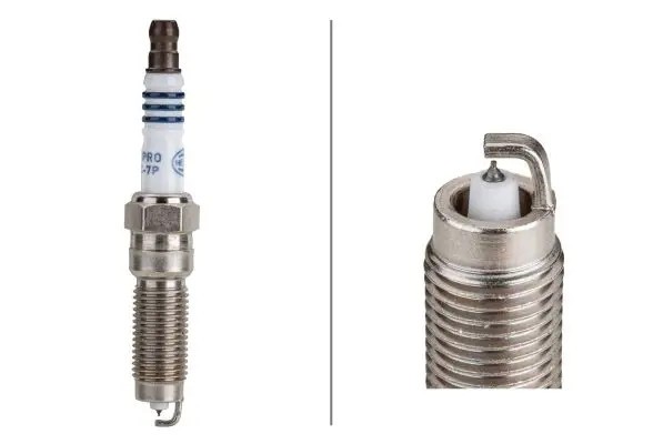 Candela di accensione 1 Elettrodo di massa 8EH 188 706-811 HELLA per FORD B-MAX
