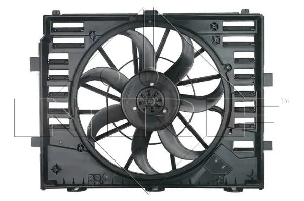 Ventola radiatore Ventola singola 47859 NRF per VW TOUAREG TOUAREG VAN