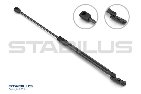 Molla a gas bagagliaio 761955 STABILUS per NISSAN MURANO II MURANO II VAN