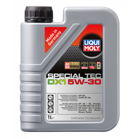 LIQUI MOLY SPECIAL TEC DX1 5W-30 OLIO MOTORE 1 LITRO