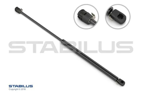 Molla a gas bagagliaio 828395 STABILUS per FORD CAPRI III