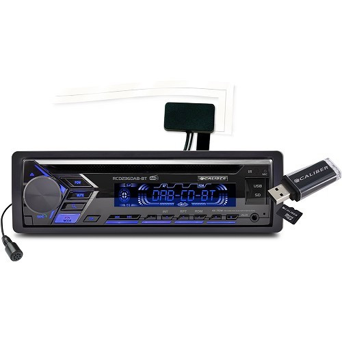 Autoradio CALIBER RCD236DAB-BT Bluetooth-USB-CD