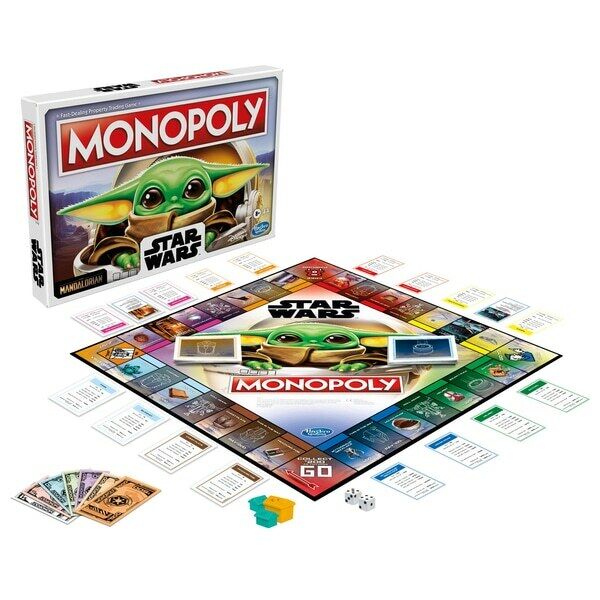 Monopoly Star Wars The Mandalorian The Child Edition gioco da tavolo