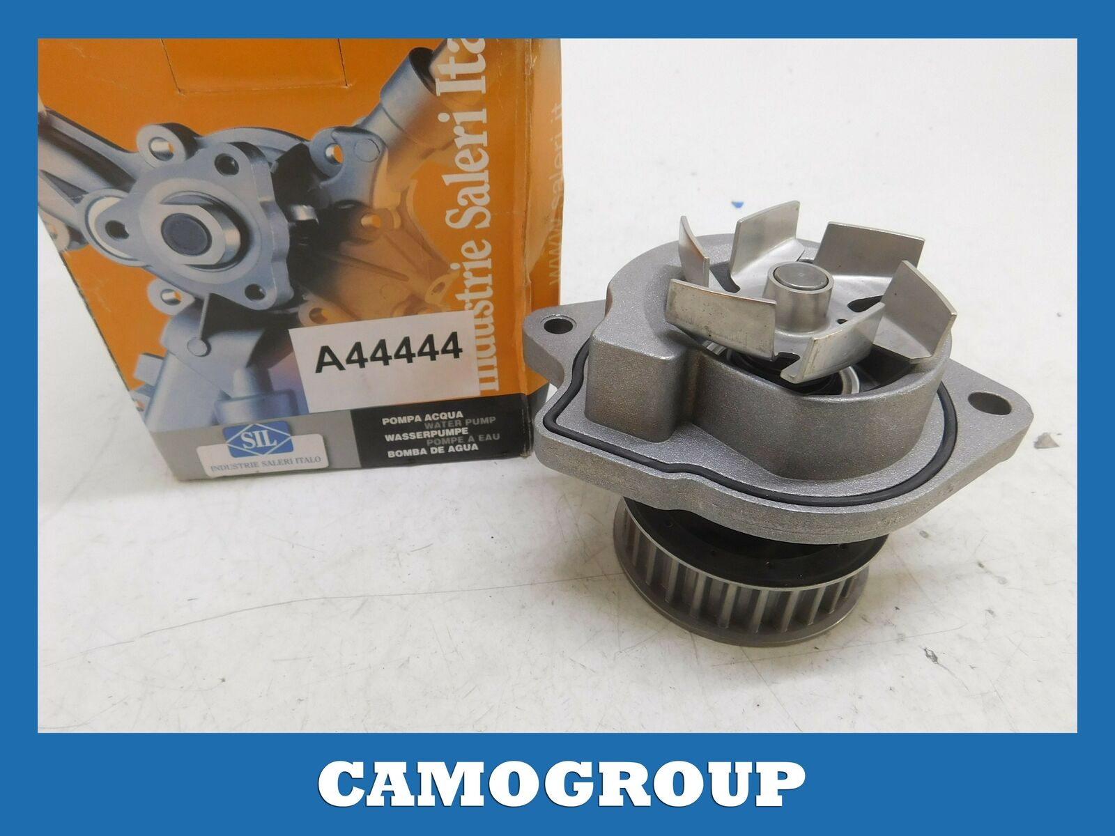 POMPA ACQUA WATER PUMP SIL VOLKSWAGEN BORA CADDY GOLF POLO AUDI A2 SEAT ALTEA
