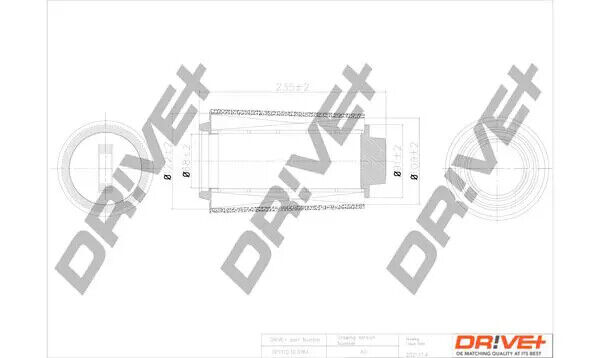 Filtro aria Cartuccia filtro DP1110.10.0764 Dr!ve+ per MINI MINI COUNTRYMAN MINI