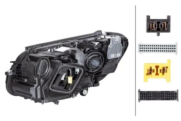 Faro Dx LED 1EX 013 063-621 HELLA per MERCEDES-BENZ CLASSE C T-Model CLASSE C
