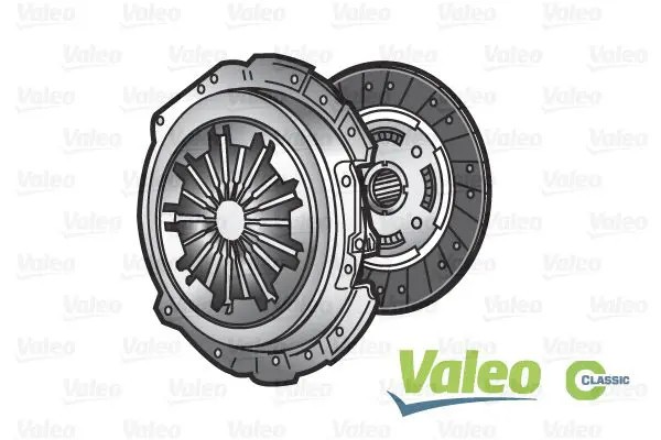 Kit frizione per veicoli con frizione a strappo 786044 VALEO per VW SEAT