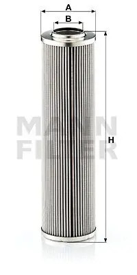 Filtro idraulico sterzante HD 1066 MANN-FILTER