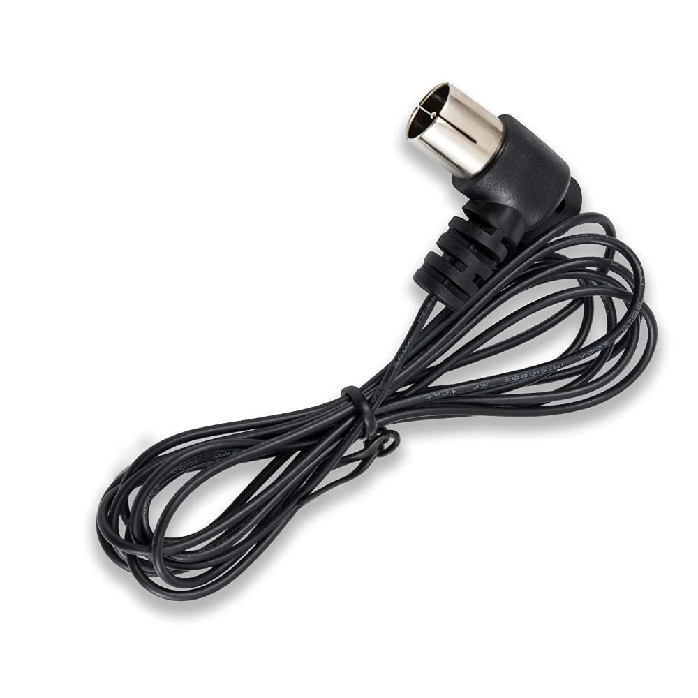Vecys Antenna Radio FM Antenna FM Antenna Interna Domestica Nera Dipolo (o5a)