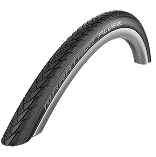 Pneumatico da strada 700 x 25 Schwalbe Marathon Plus nero tr (25-622) rinforzo l