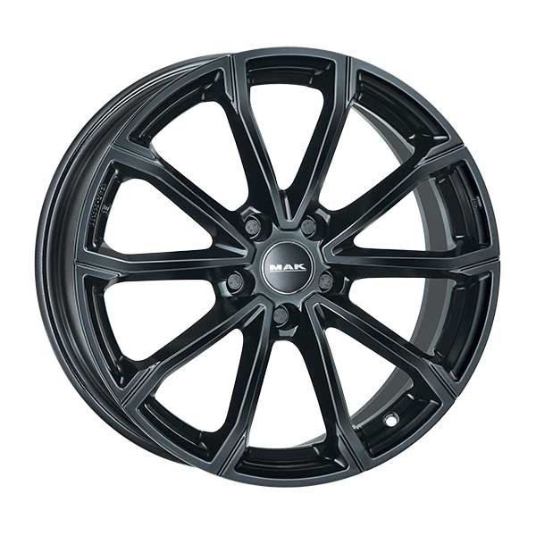 CERCHIO IN LEGA MAK DAVINCI PER AUDI Q2 6X16 5X112 GLOSS BLACK JOY