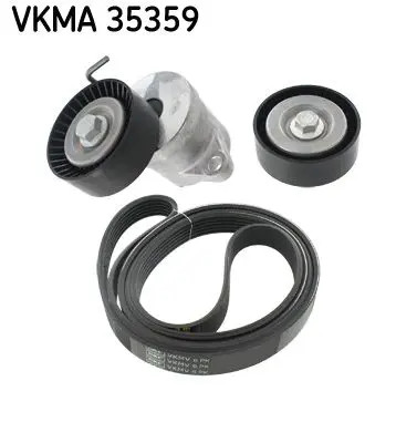 Kit cinghia trapezoidale multirighe VKMA 35359 SKF per OPEL CHEVROLET