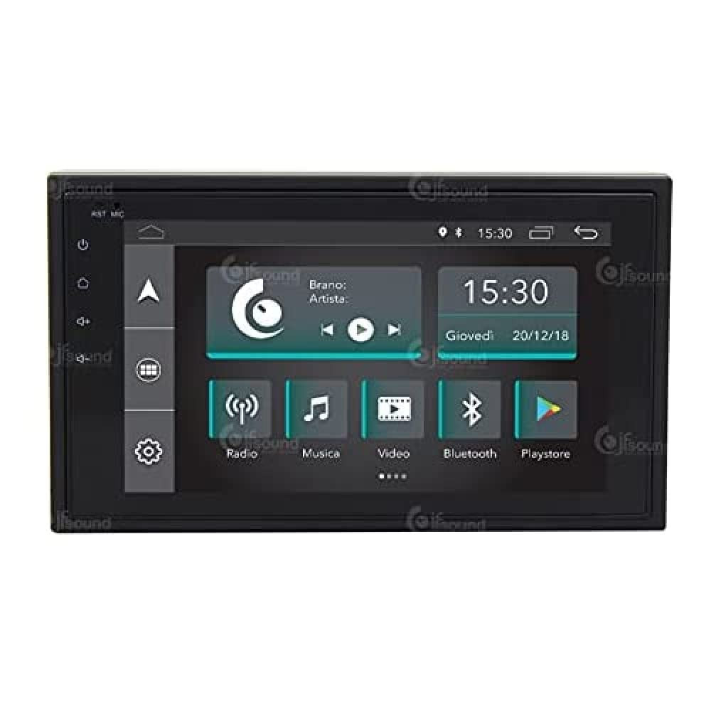 Jf Sound car audio system Autoradio universale Slim 2 DIN JF-337A-S (X1k)