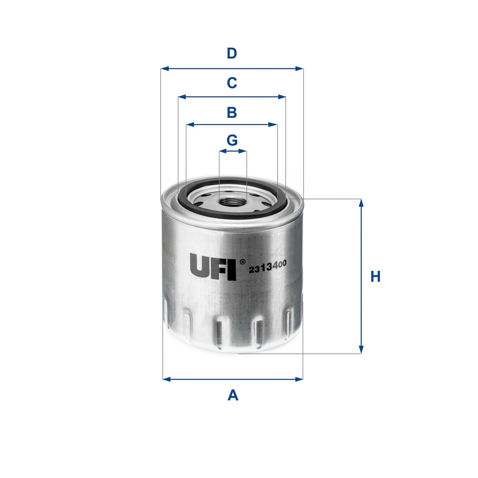 UFI 2313400 - Filtro olio