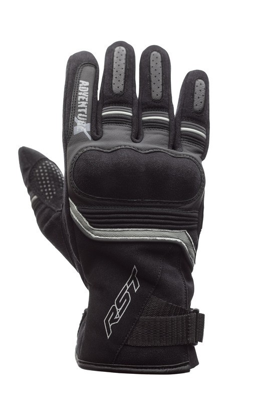 Guanti RST Adventure-X CE in pelle - nero