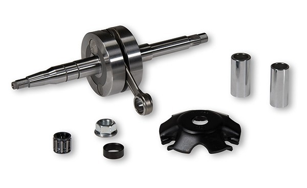 Albero motore MHR TEAM AXE Ø 12-13 BIELLA 85 (CORSA 39,3 MM)