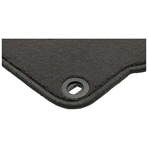 AUTO-STYLE Set di tappetini in Velour Compatibile con Volkswagen Polo 9N (L9n)