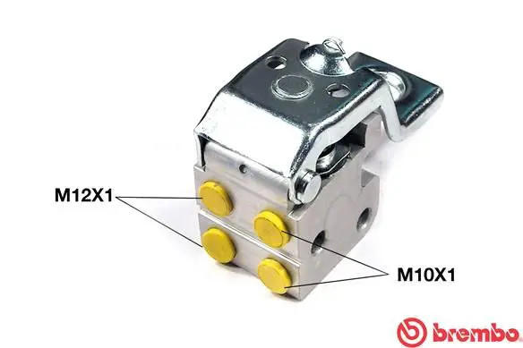 Correttore di frenata Alluminio R 68 014 BREMBO per NISSAN RENAULT