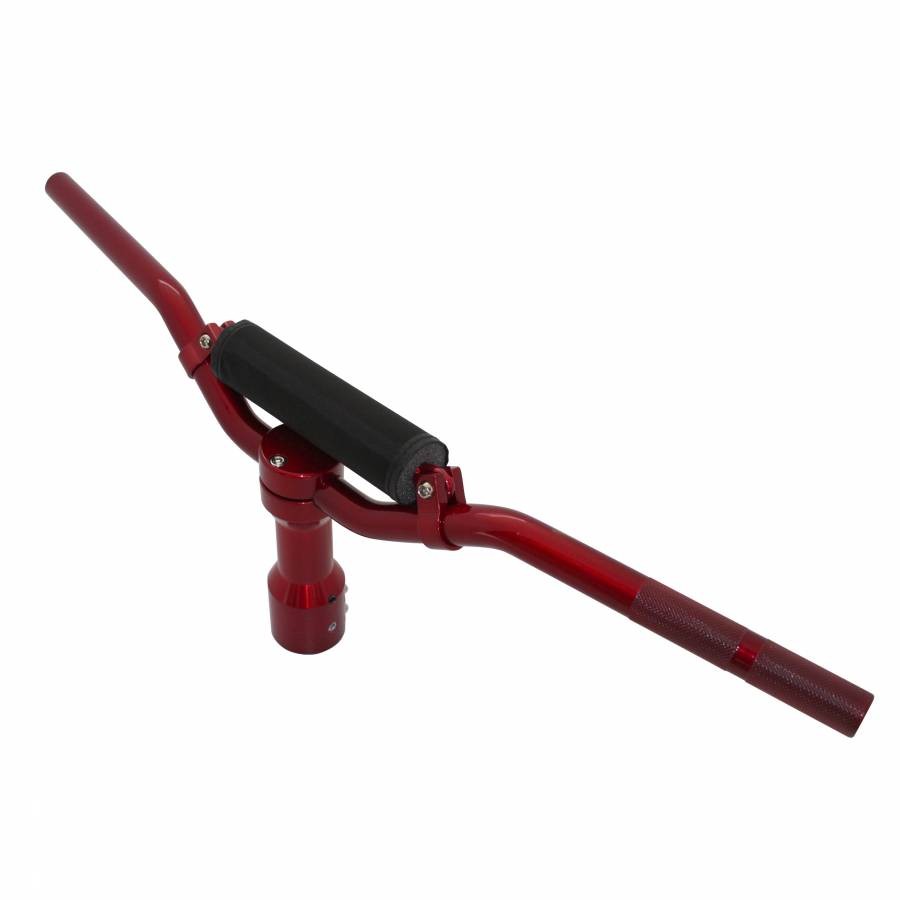 Manubrio scoot replay street in alluminio per mbk 50 booster-yamaha 50 bws rosso