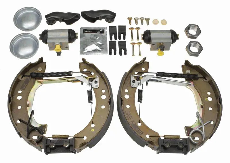 2x Ganasce freno premontato GSK1063 TRW per CITROËN C3 I C3 II C3 Pluriel C2