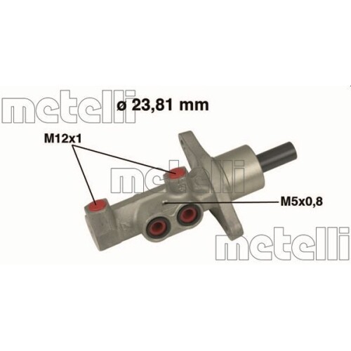 Cilindro Maestro Del Freno Metelli 05-0475 per Ford Volvo